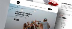 screeshot z webu nerba.cz - ukázka desktopového rozvržení